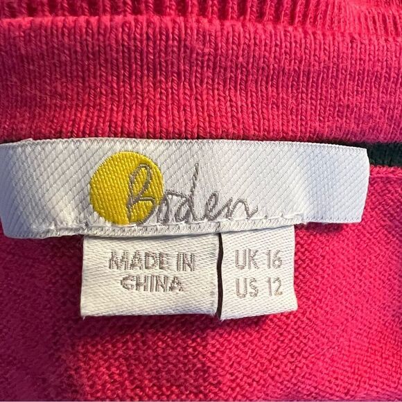 Boden Pink Button Down Cardigan - Picture 8 of 9